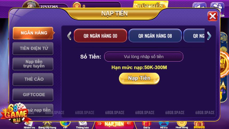 Hướng dẫn lấy lại mật khẩu 68 Game Bài khi lỡ quên 4 hướng dẫn rút tiền 68 game bài